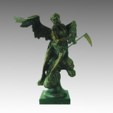 Mitologia Bronze Estátua Bronze Escultura Deco Old homem Tpm-001
